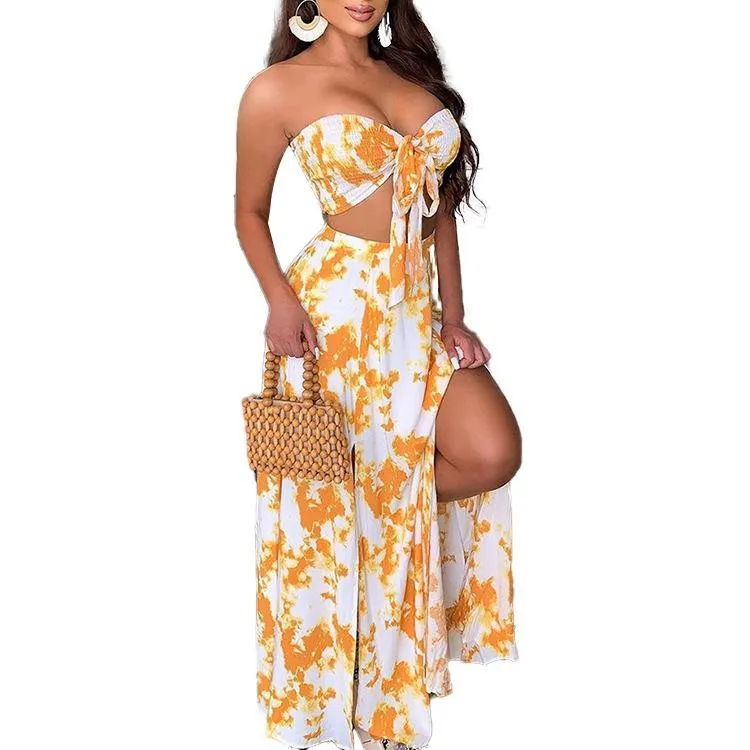 Plus Size Sexy Split Front Dresses