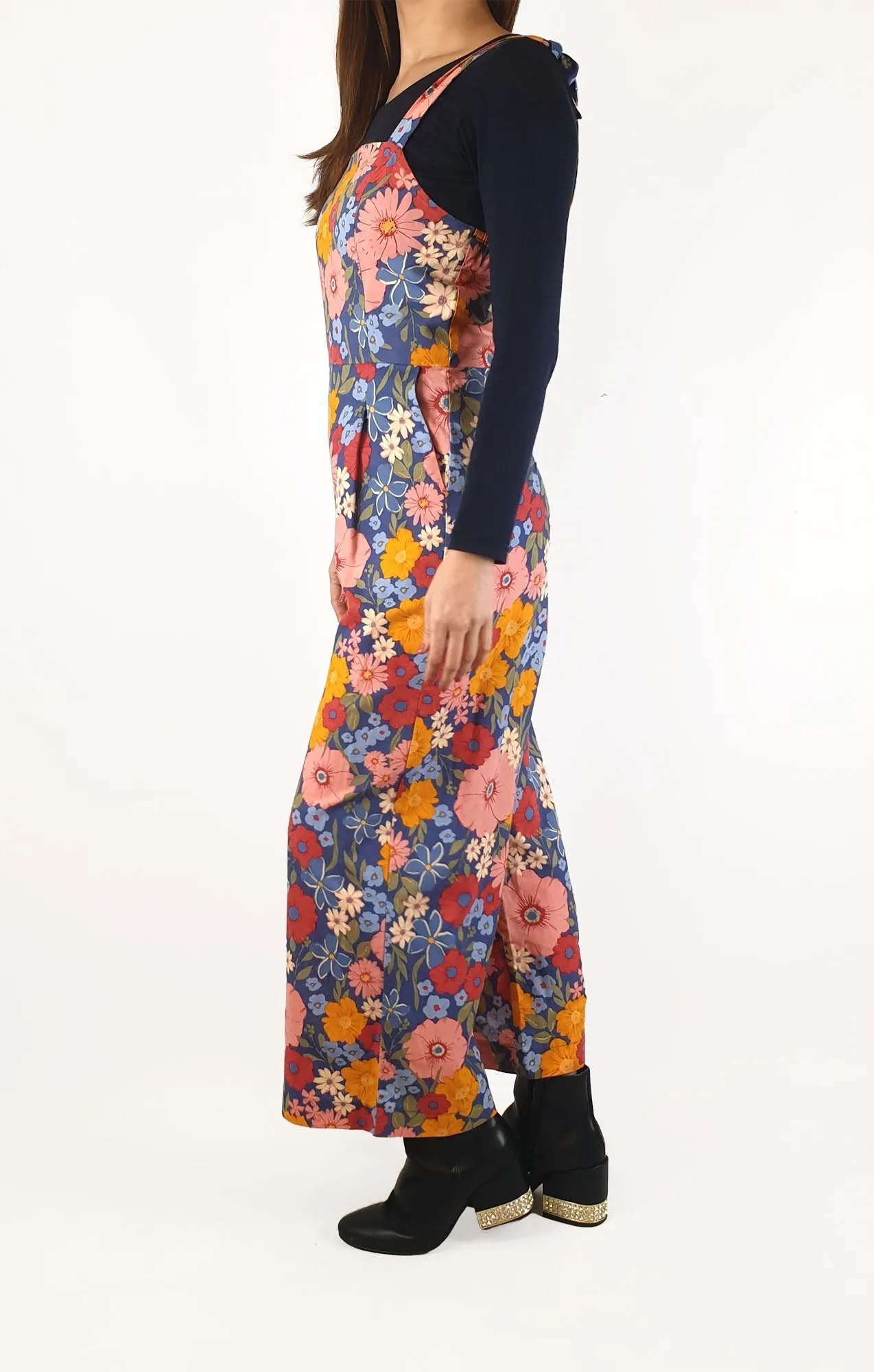 Princess Highway floral spaghetti strap jumpsuit size 10