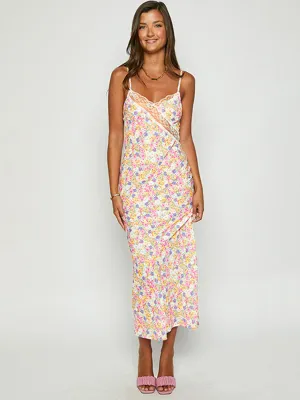 Printed Fit And Flare Dress