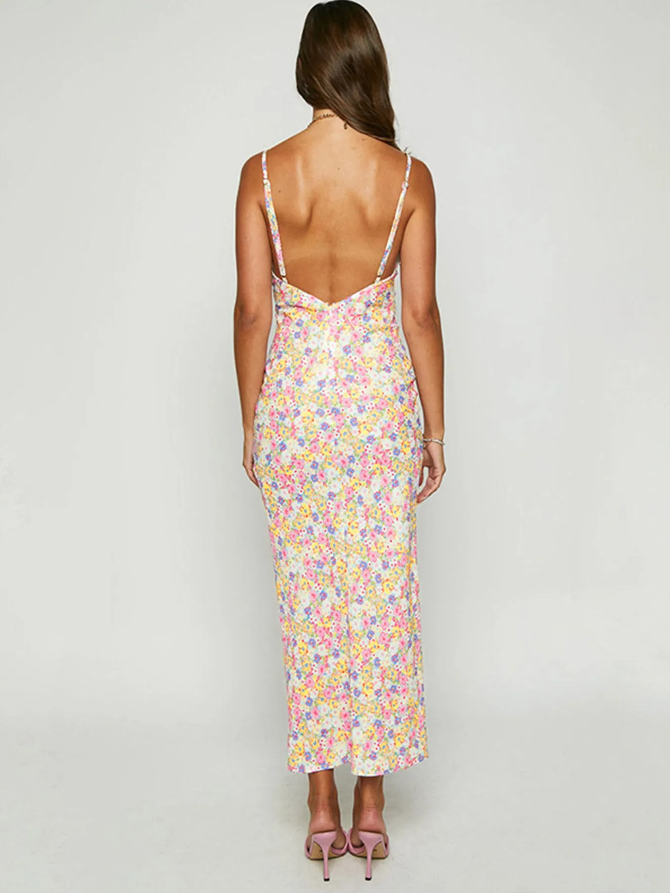Printed Fit And Flare Dress