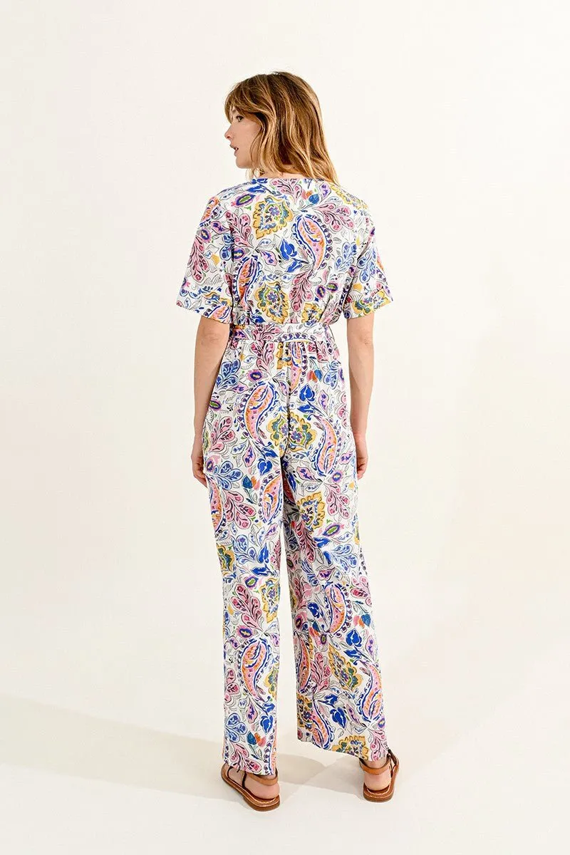 PRINTED JUMPSUIT