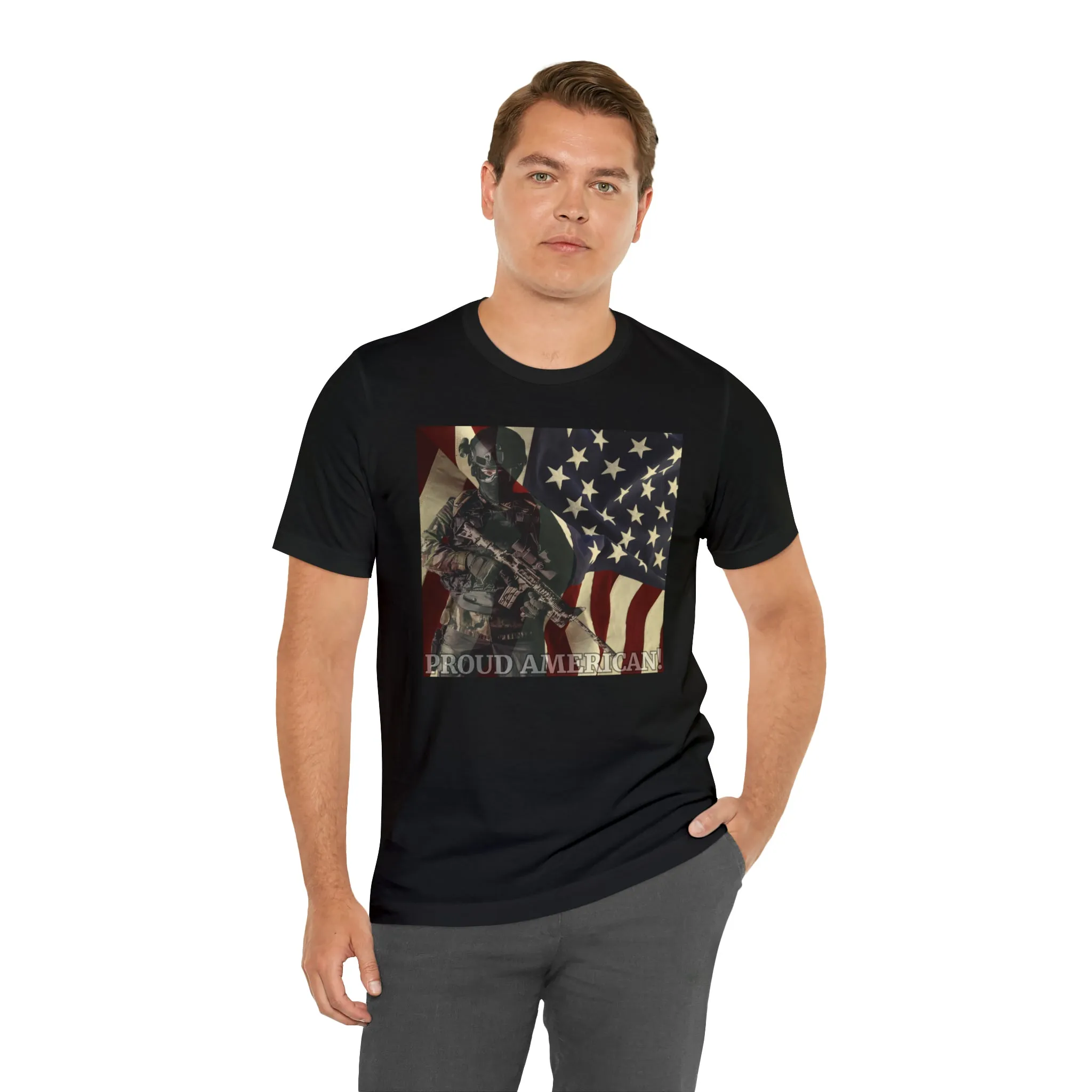 Proud American Short Sleeve Tee