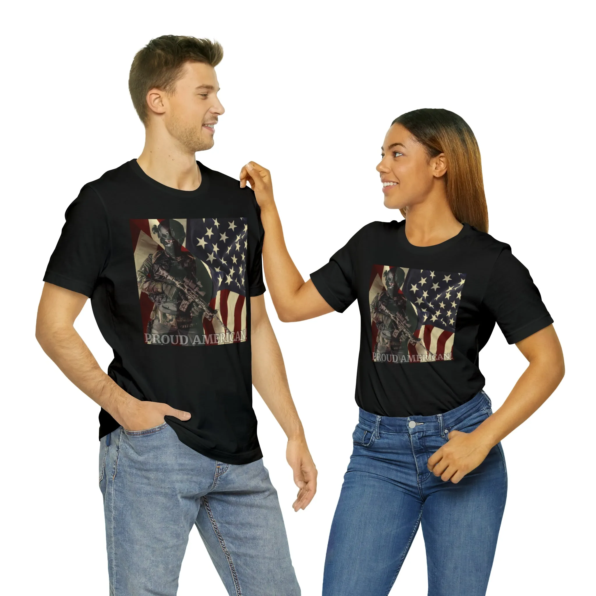 Proud American Short Sleeve Tee