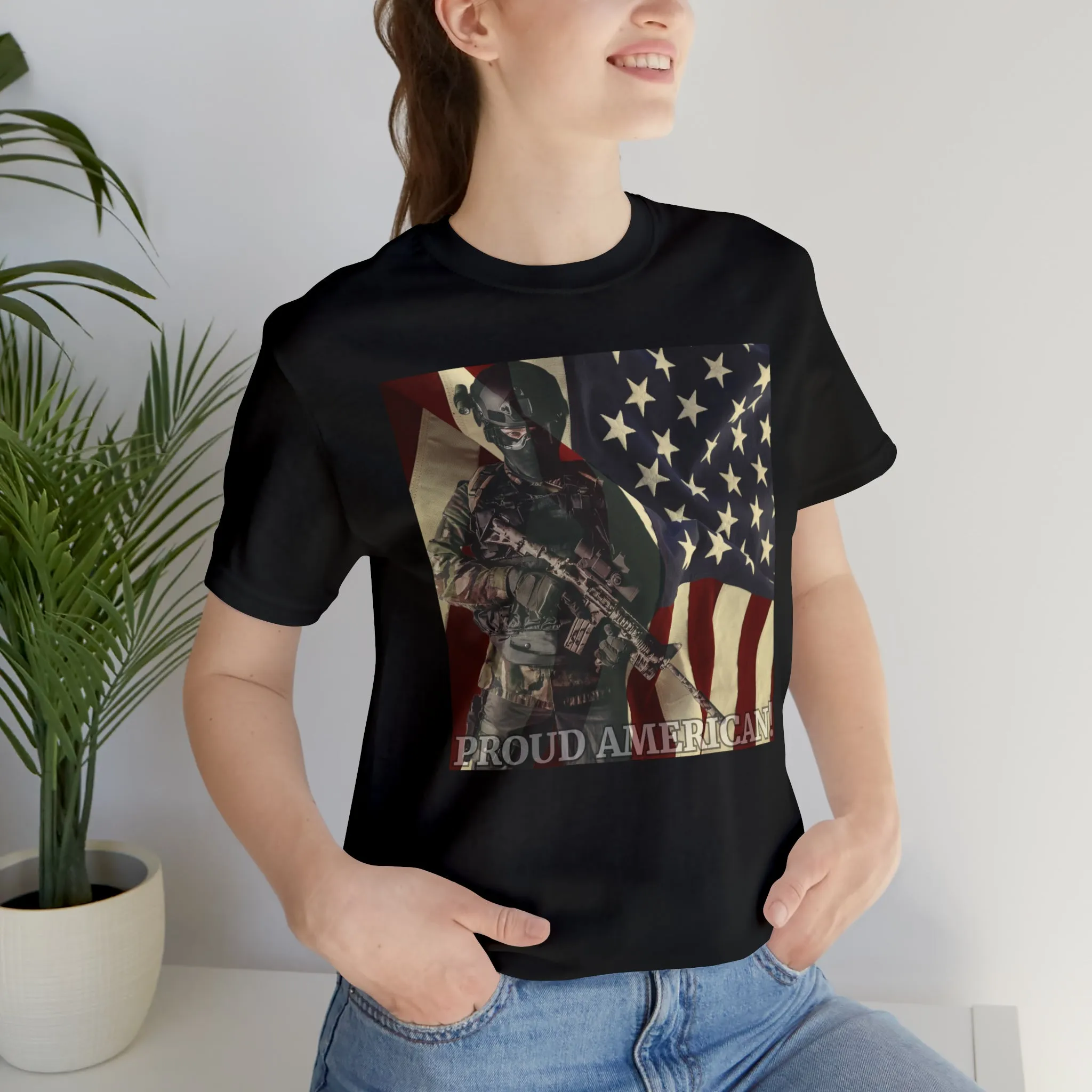 Proud American Short Sleeve Tee