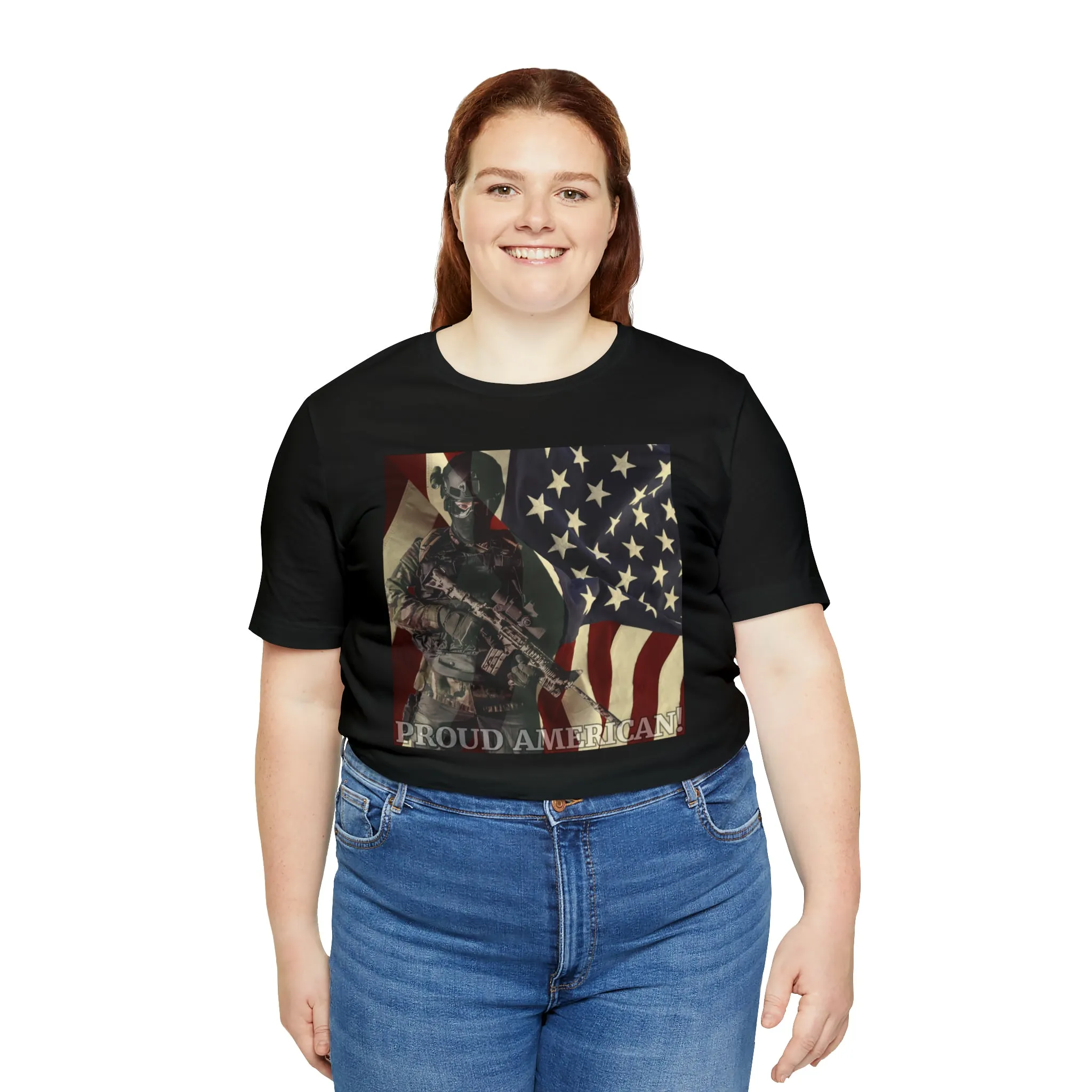 Proud American Short Sleeve Tee