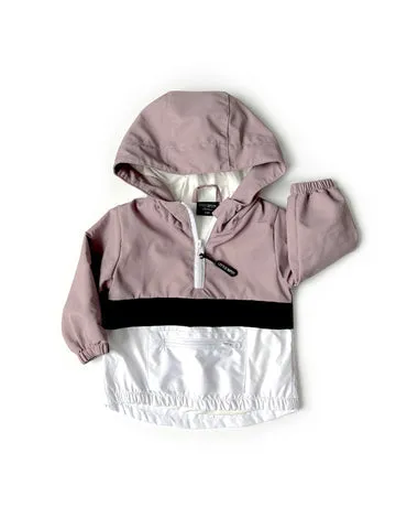 PULLOVER WINDBREAKER - DUSTY PLUM