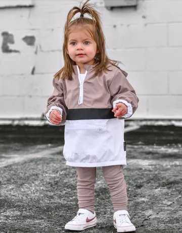 PULLOVER WINDBREAKER - DUSTY PLUM