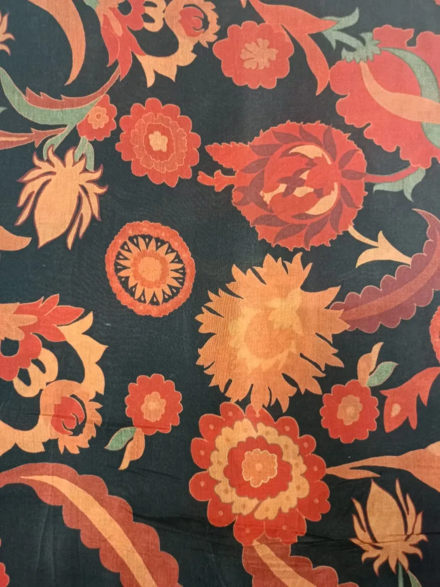 Pure Modal Soft Muslin Digital Printed Fabrics
