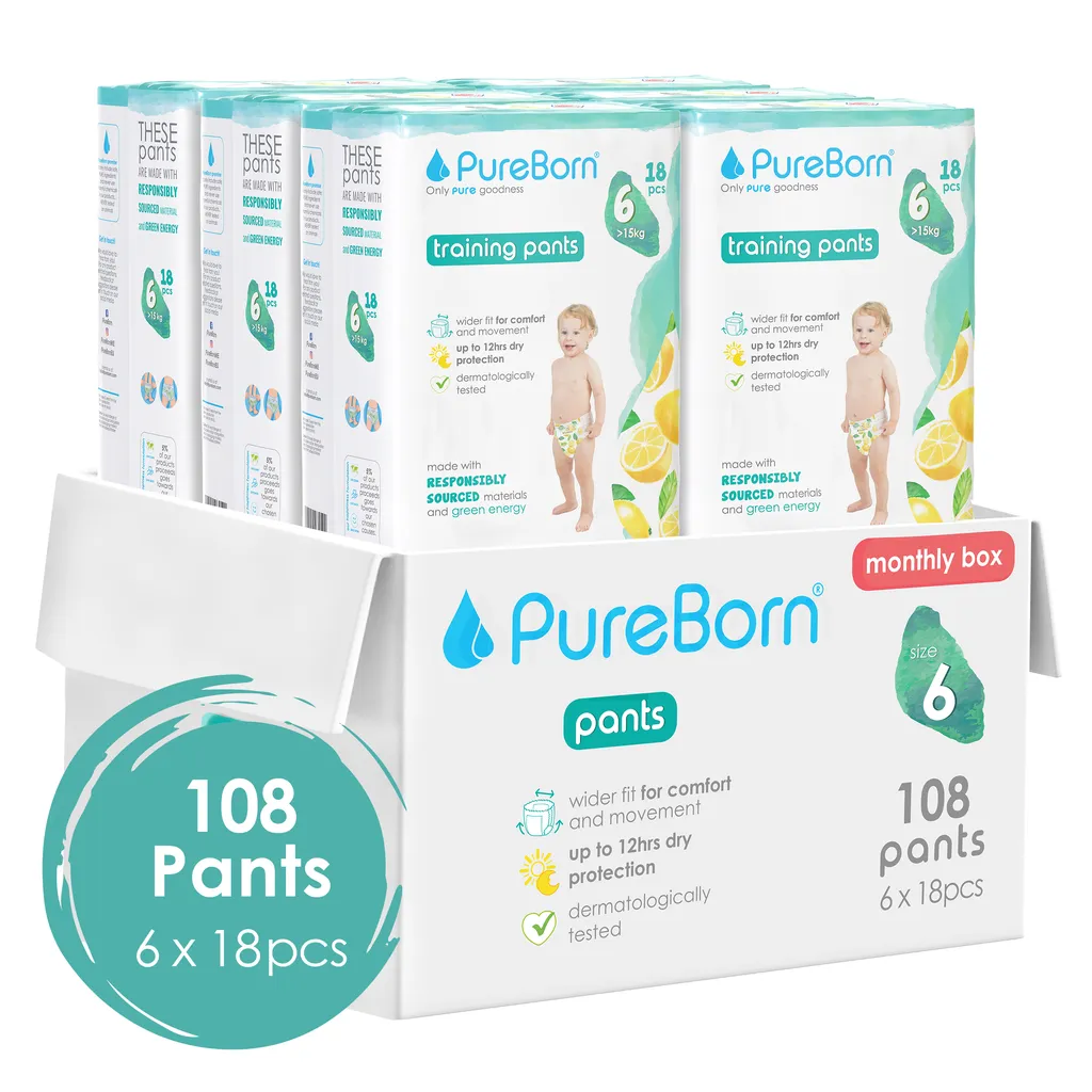 Pureborn Monthly Nappy Pants Bundle