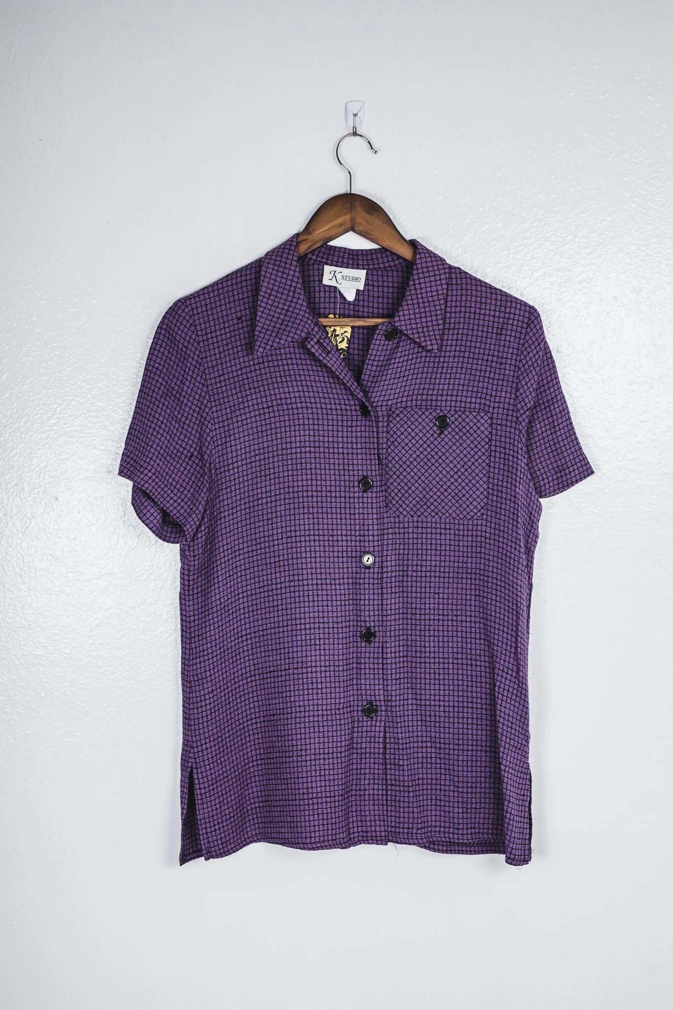 Purple Button Down