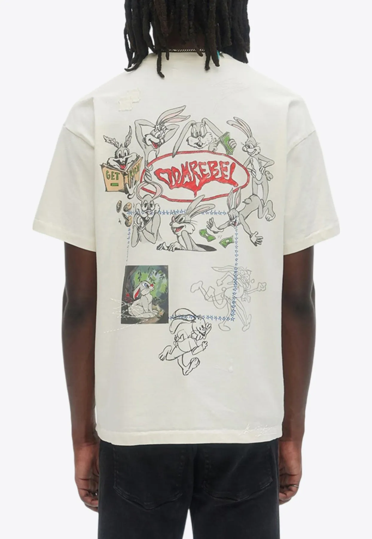 Rabbit Hole Printed T-shirt