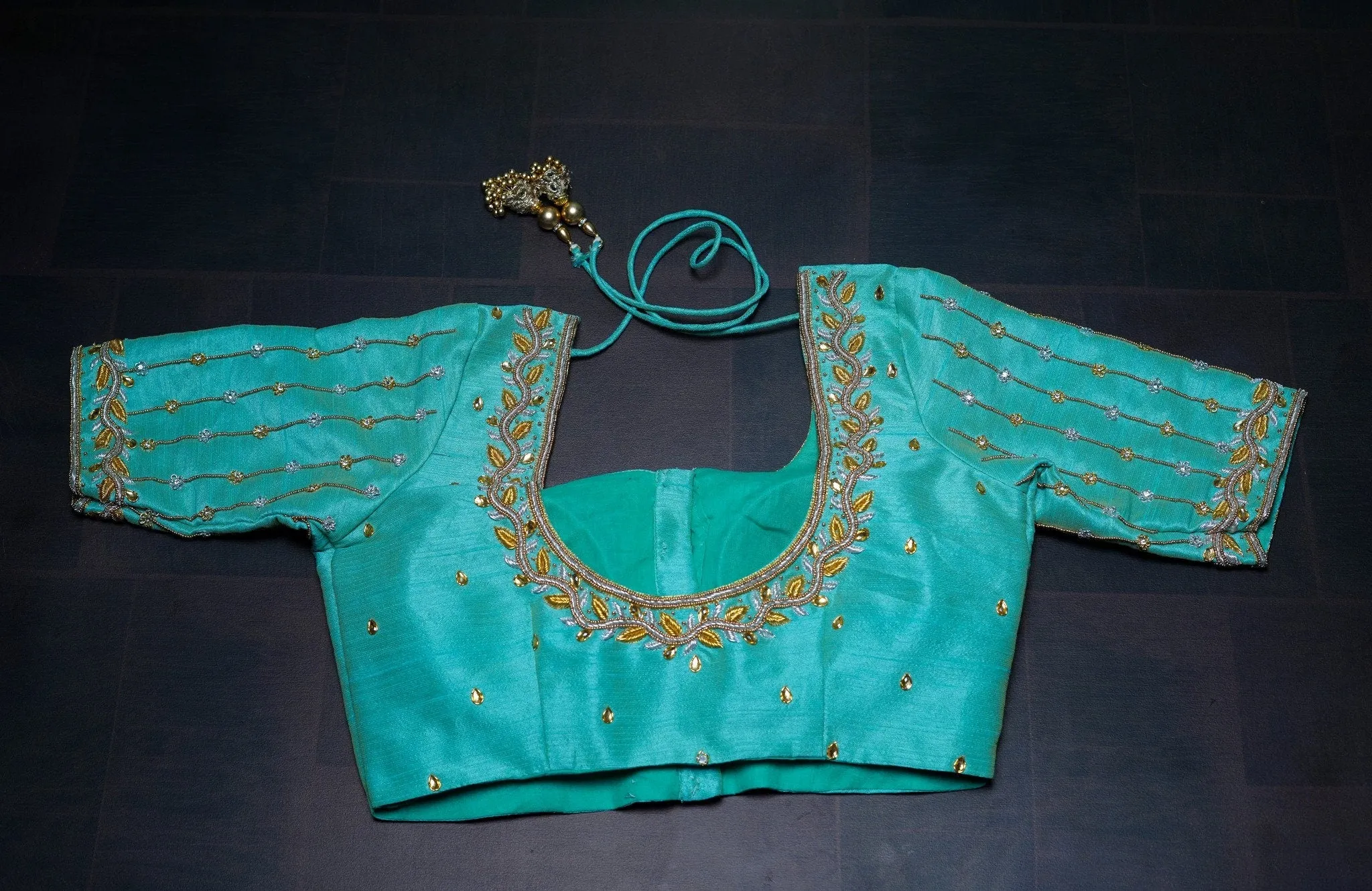 Rama Blue blouse indian,Latest indian blouse designs,saree blouse designs indian,saree stitched blouse,south indian blouse,designer blouse