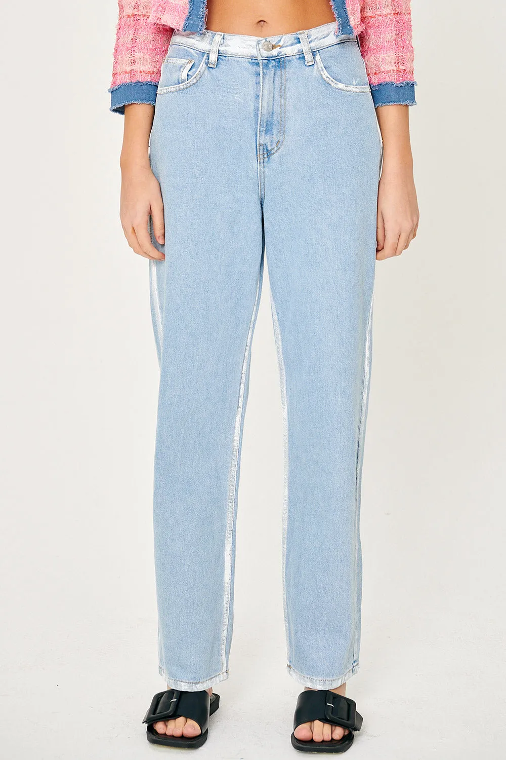 Reagan Painted Relaxed Fit Jeans