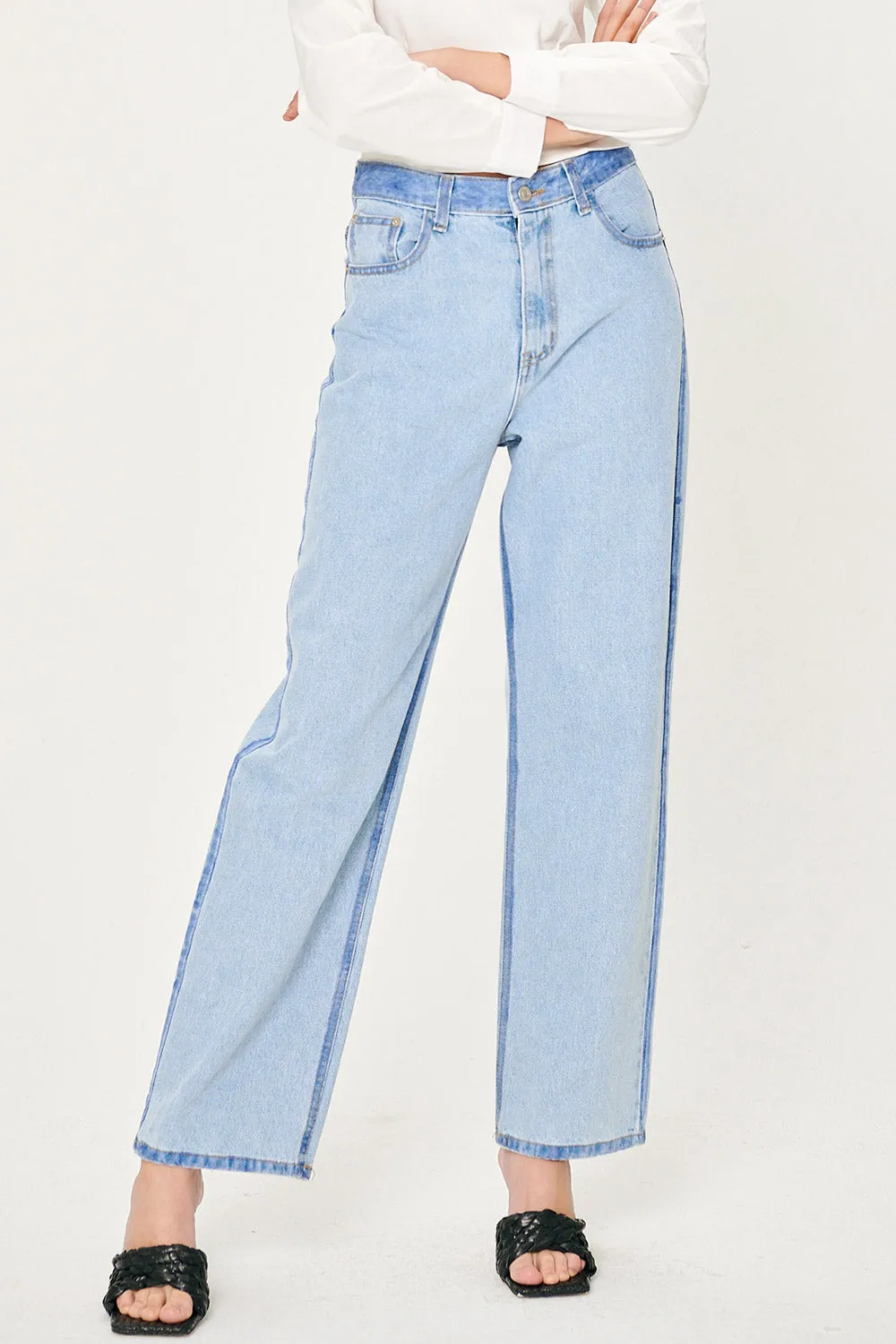 Reagan Painted Relaxed Fit Jeans
