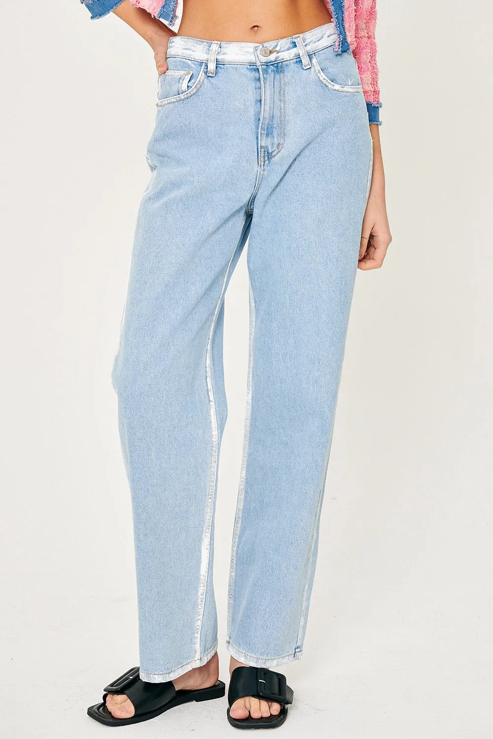 Reagan Painted Relaxed Fit Jeans