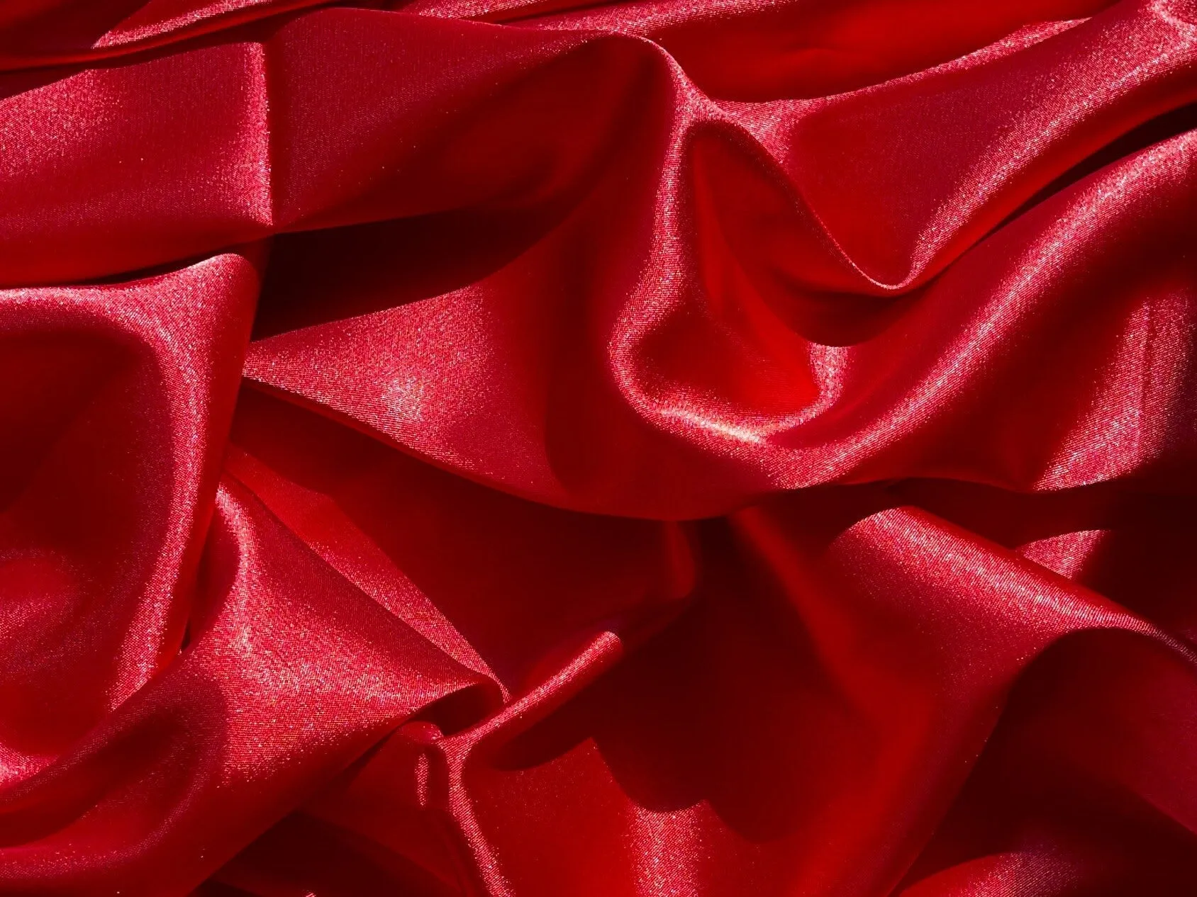 Red Satin Charmuse