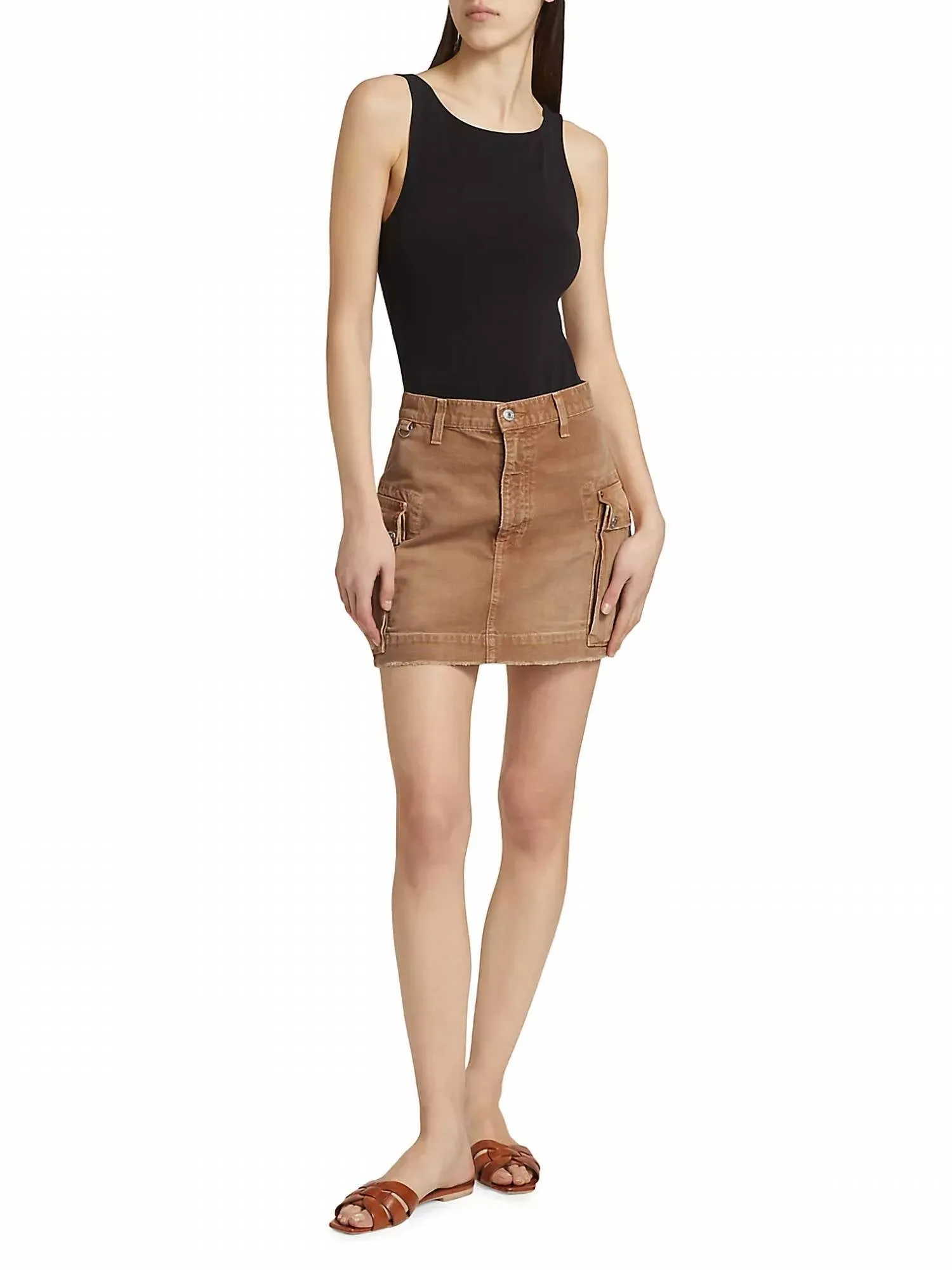 Re/Done - Cargo Work Skirt