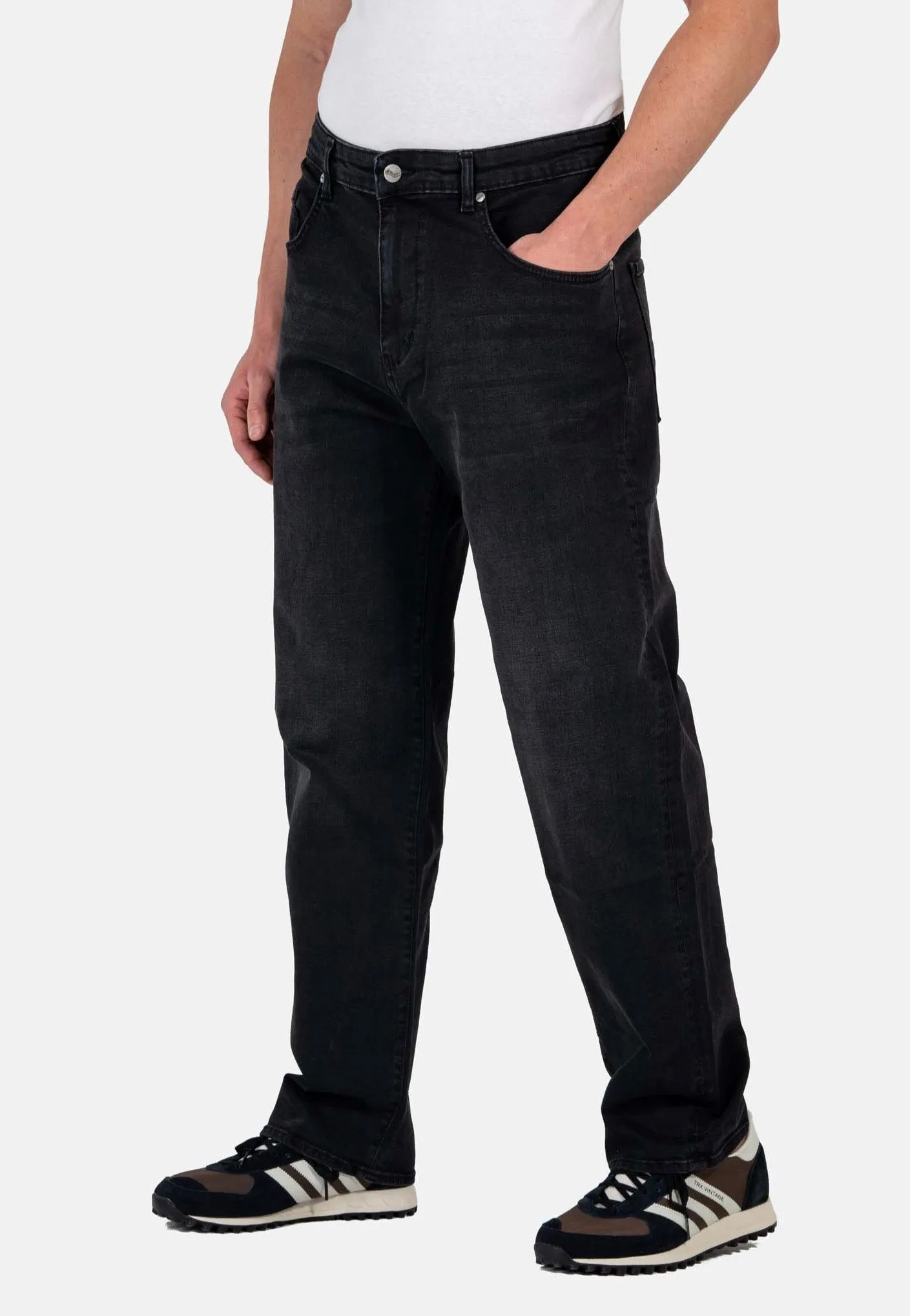 REELL - Solid Black Wash - Jeans