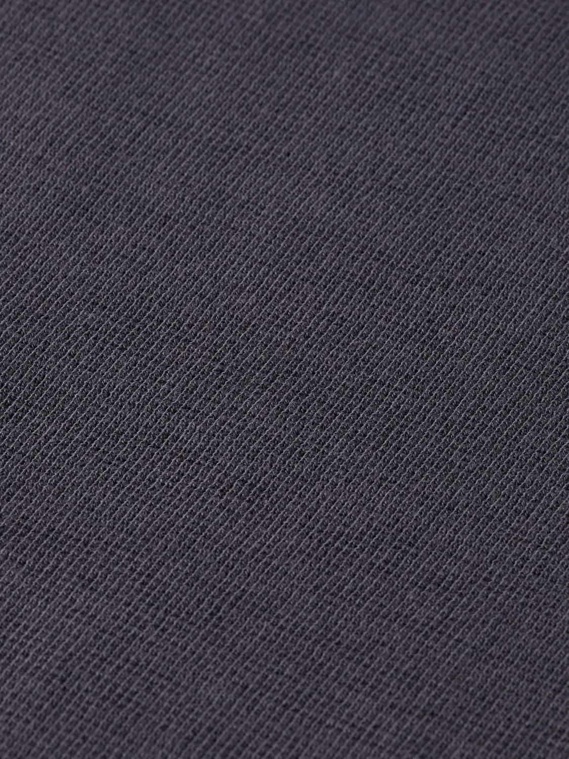 Regular Fit Waffle Long Sleeve T-Shirt - Mood Grey