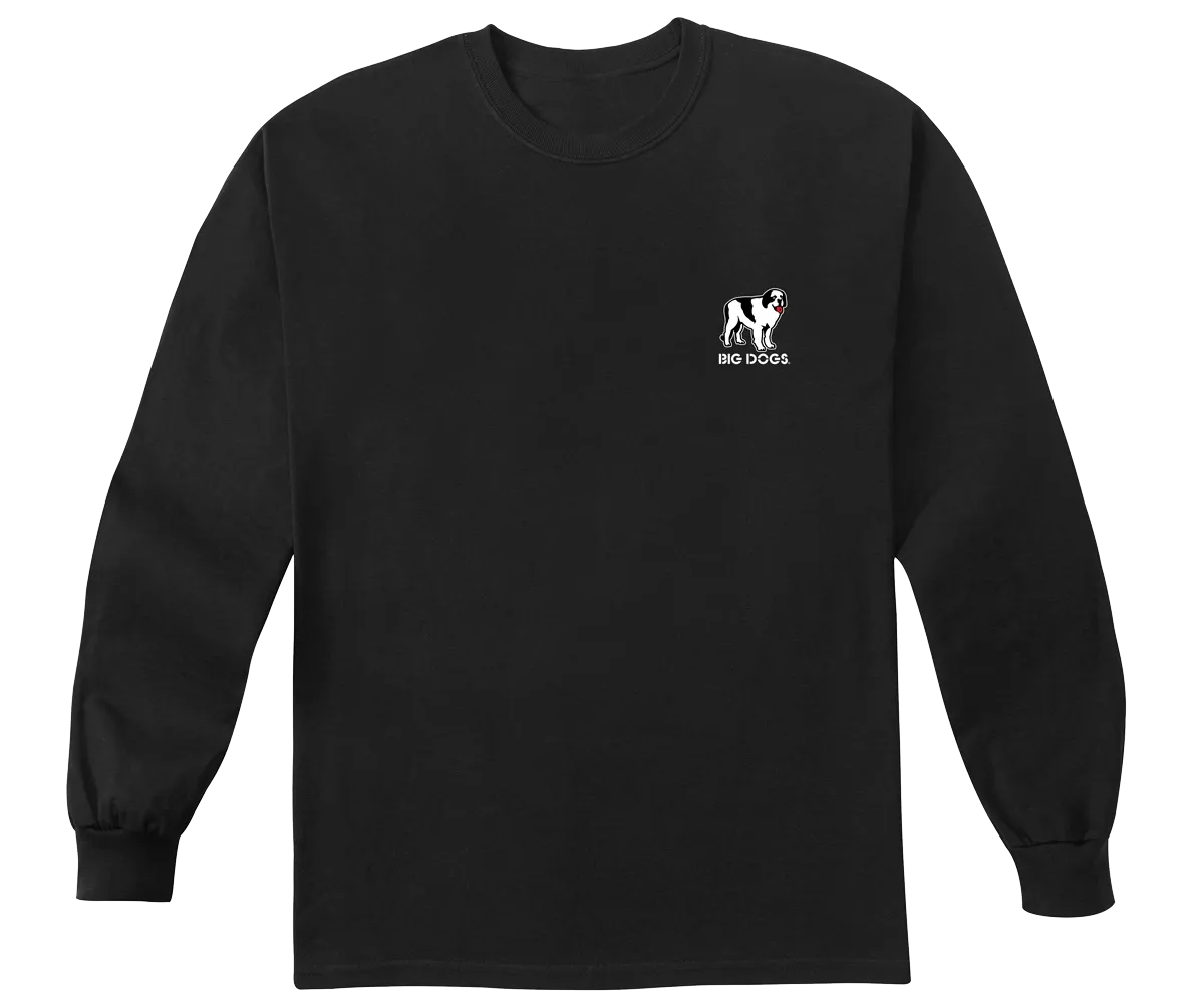 Relaxation Badge Long Sleeve T-shirt