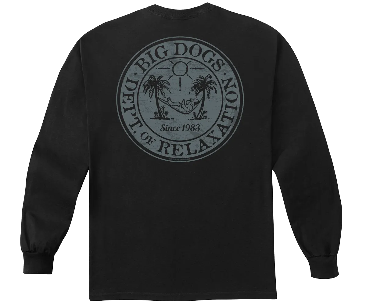 Relaxation Badge Long Sleeve T-shirt