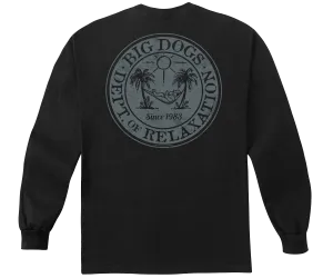 Relaxation Badge Long Sleeve T-shirt