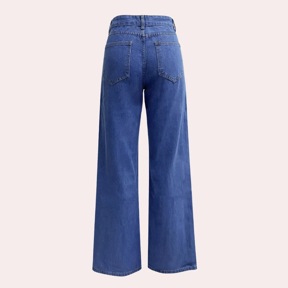 Relaxed Fit Casual Baggy Jeans for Women