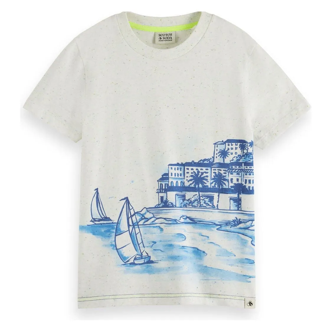 Relaxed-Fit Placed Artwork T-Shirt