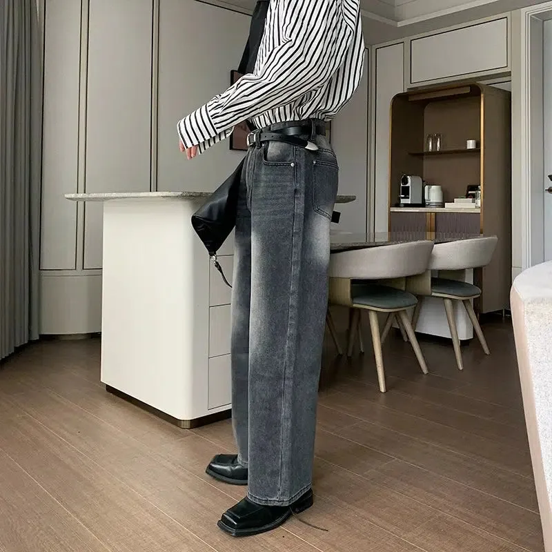 Relaxed Fit Straight Leg Jeans
