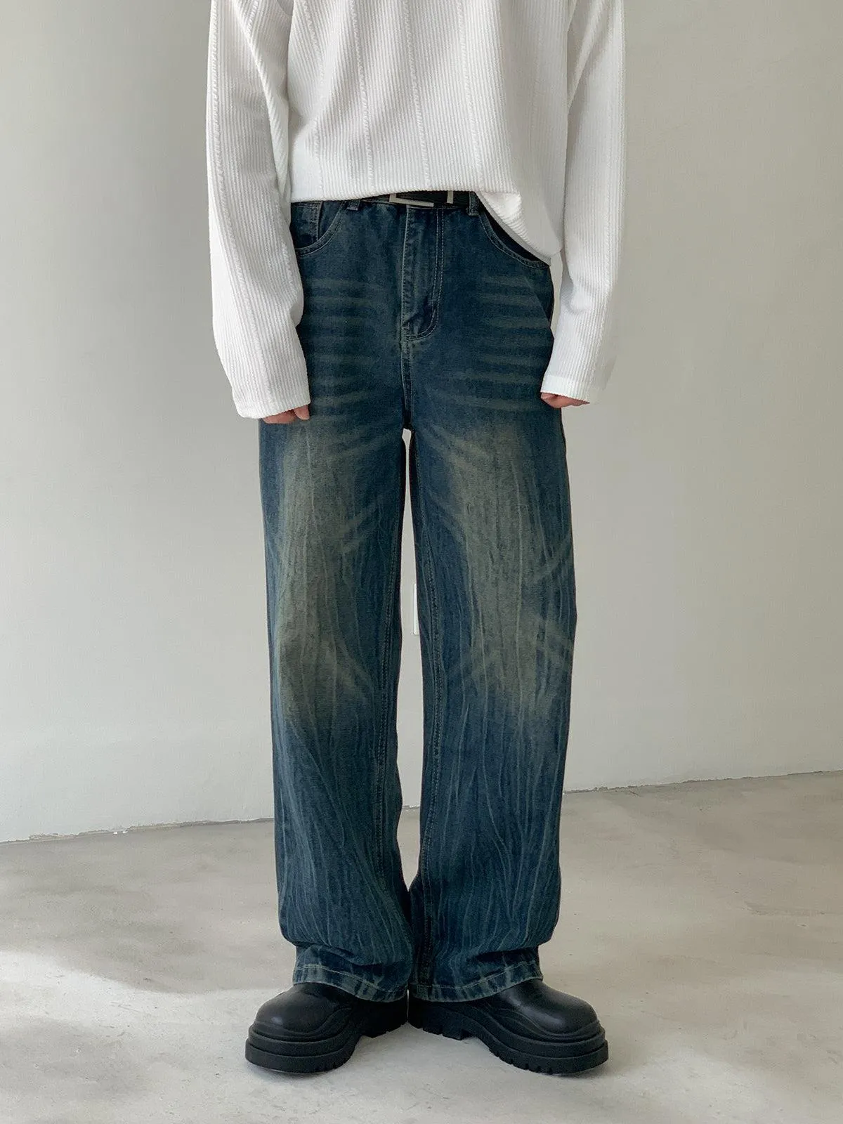 Relaxed Fit Straight-leg Jeans