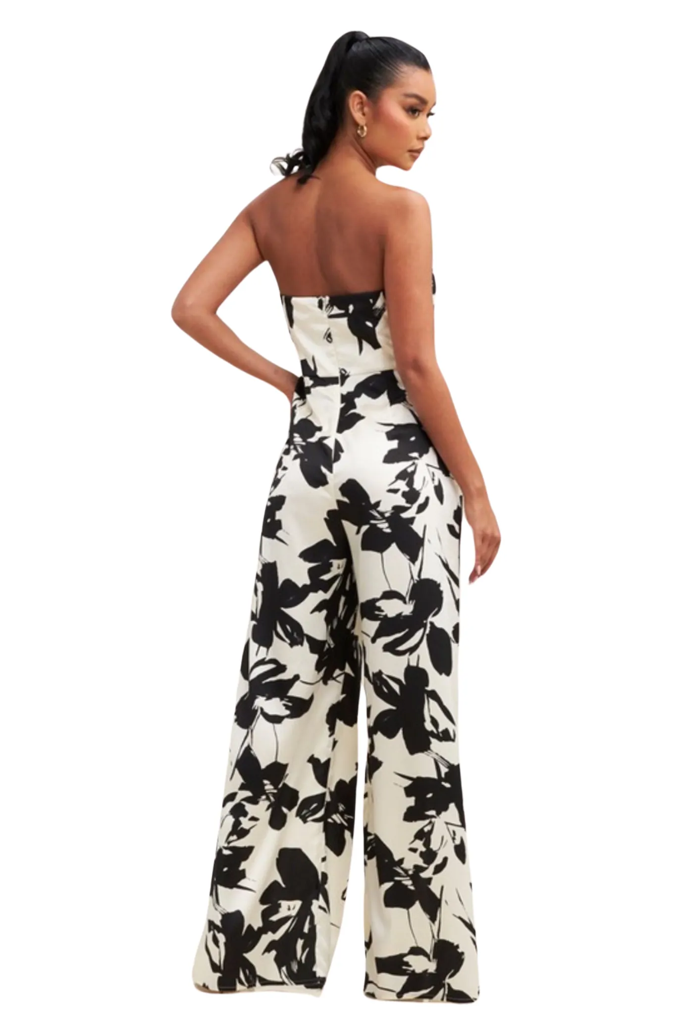 Renie Floral Tube Jumpsuit