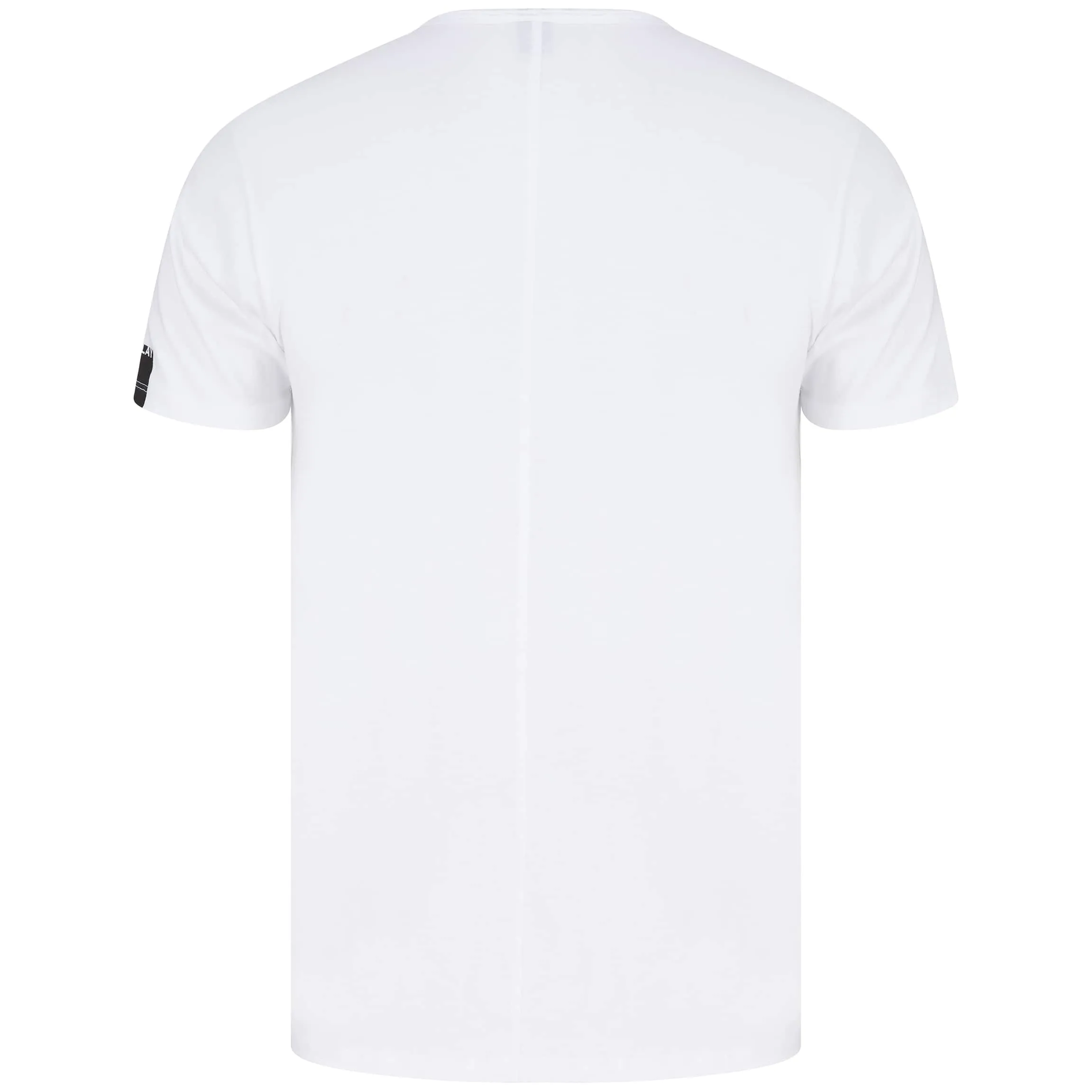 REPLAY RAW CUT V-NECK COTTON T-SHIRT