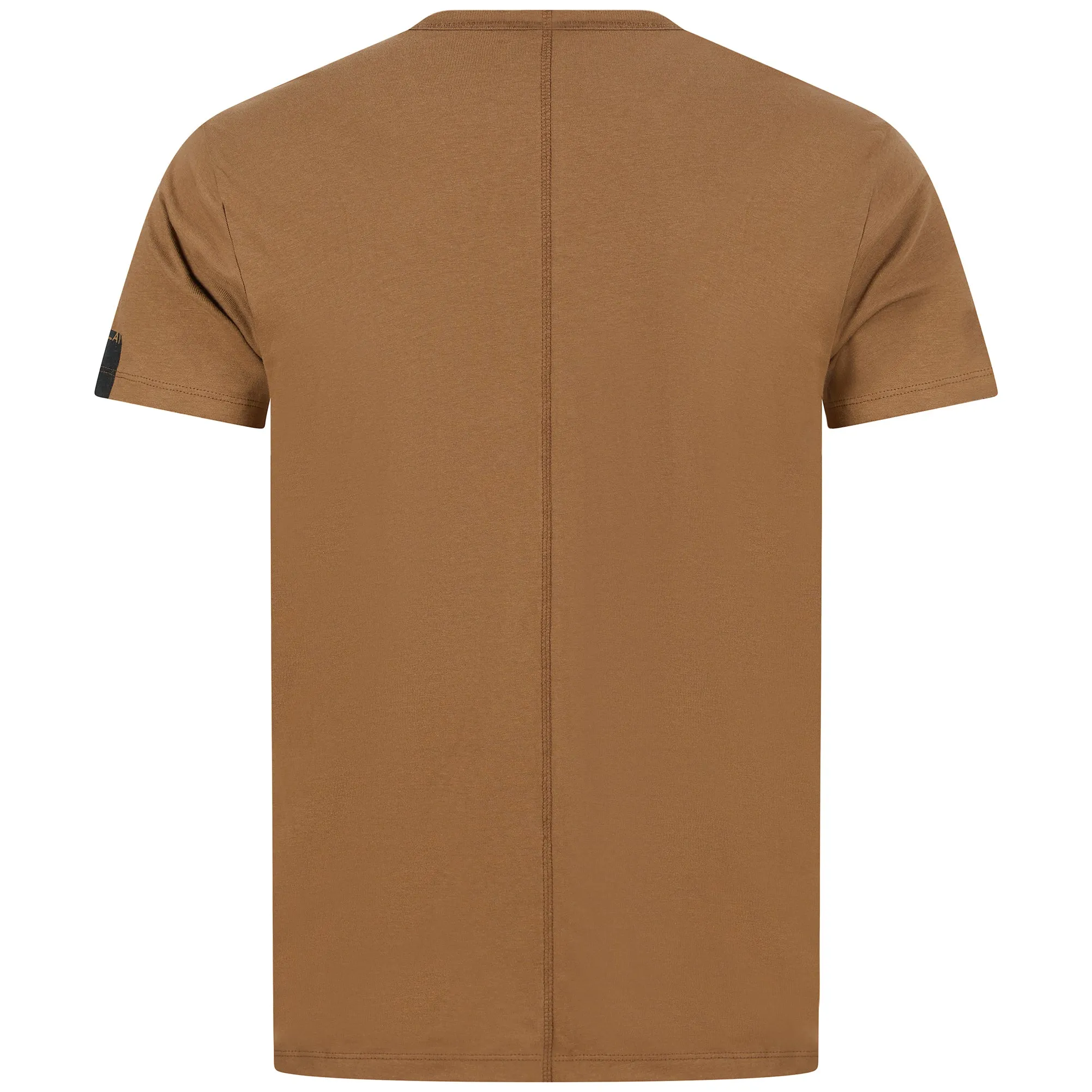 REPLAY RAW CUT V-NECK COTTON T-SHIRT