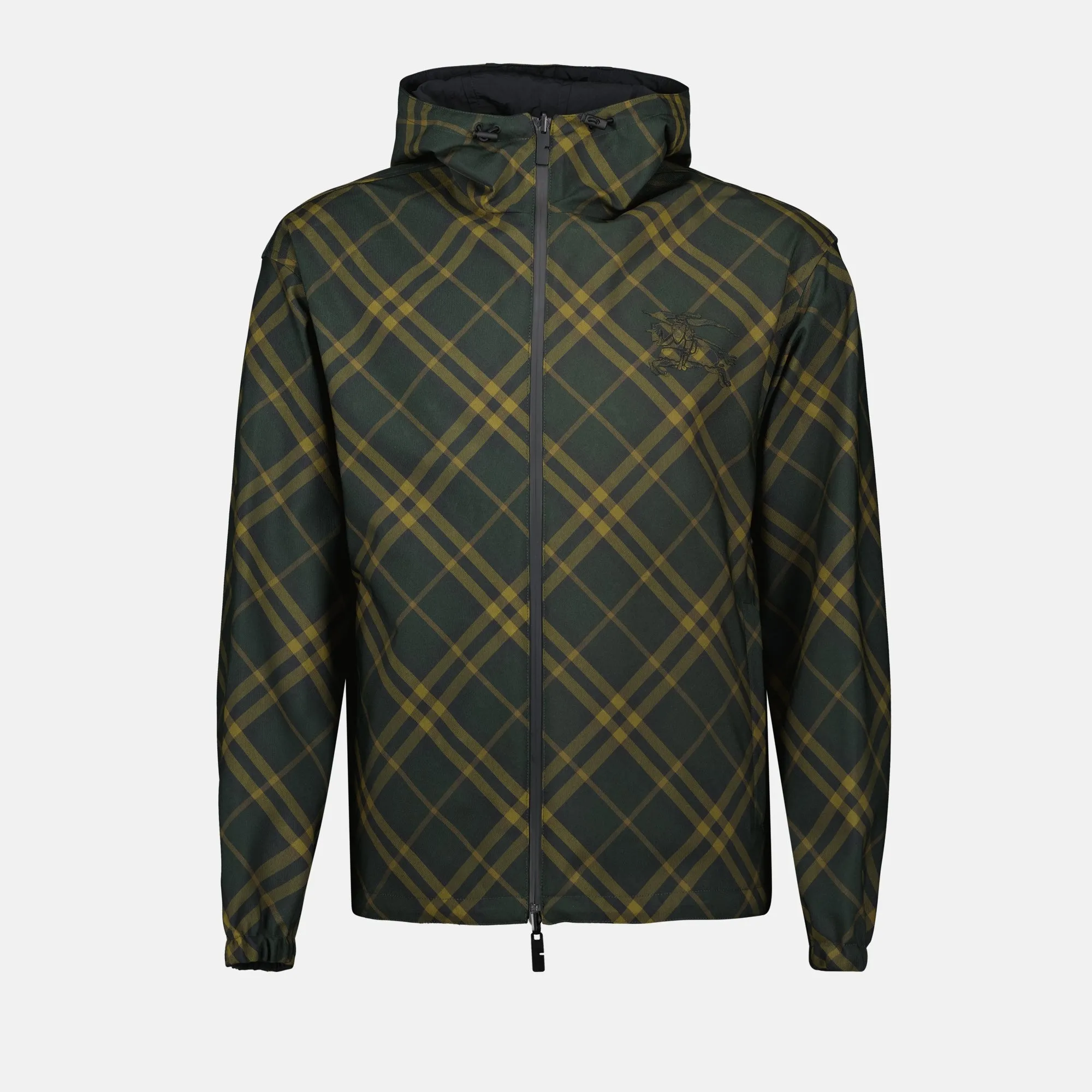 Reversible Check Windbreaker
