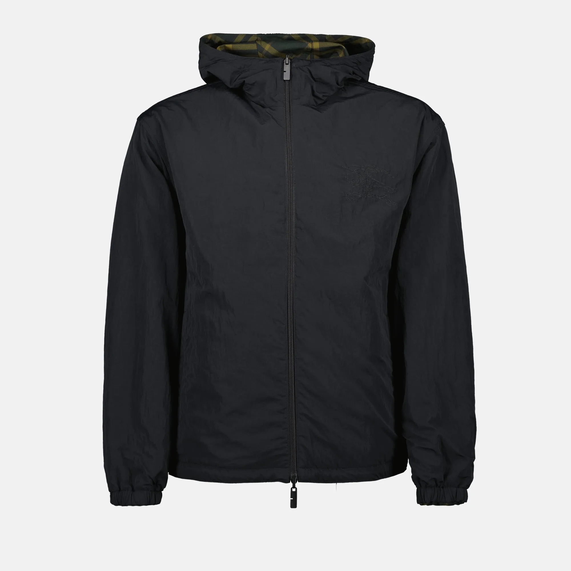 Reversible Check Windbreaker