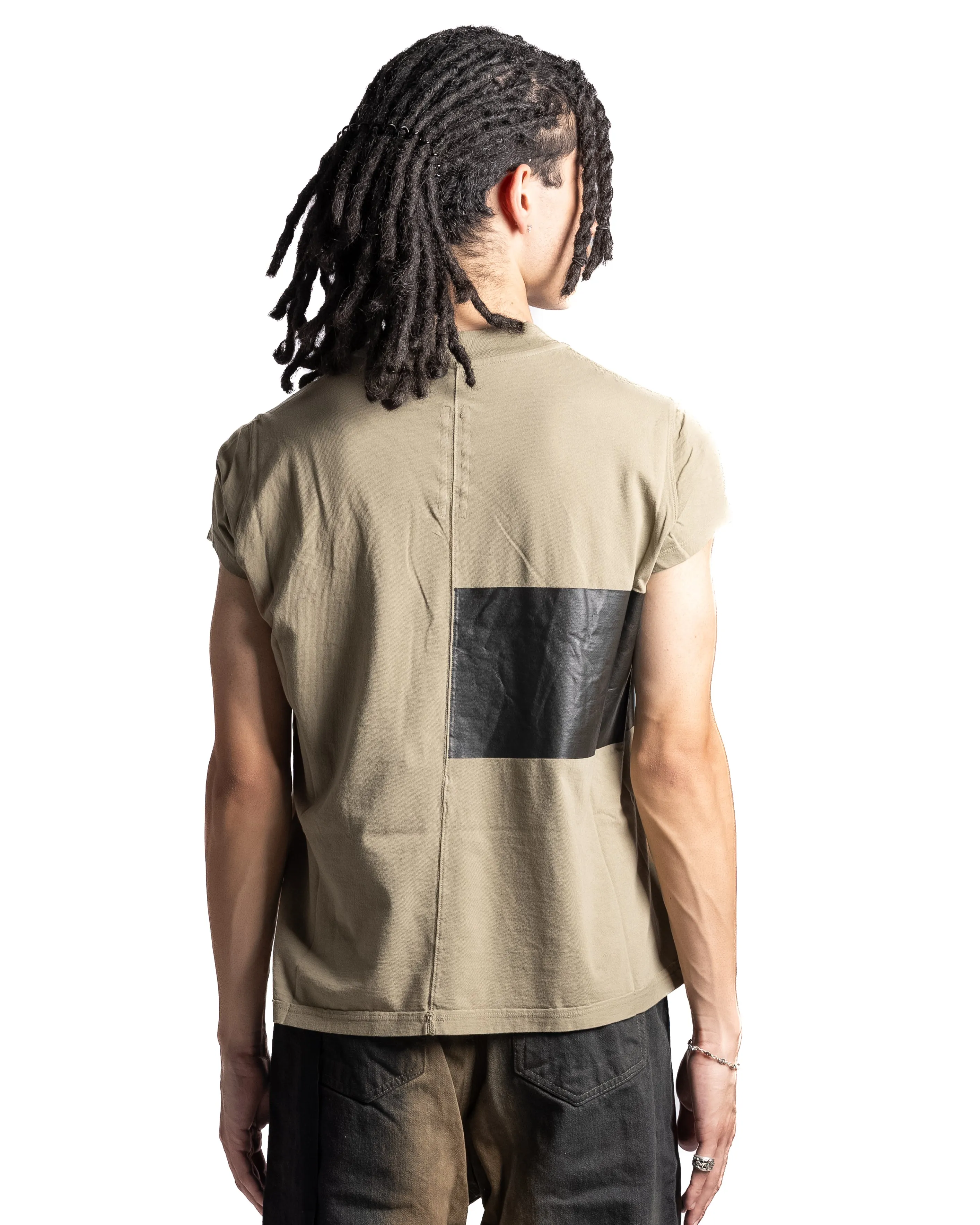 Rick Owens DRKSHDW Knit Small Level Tee Pale Green/Black