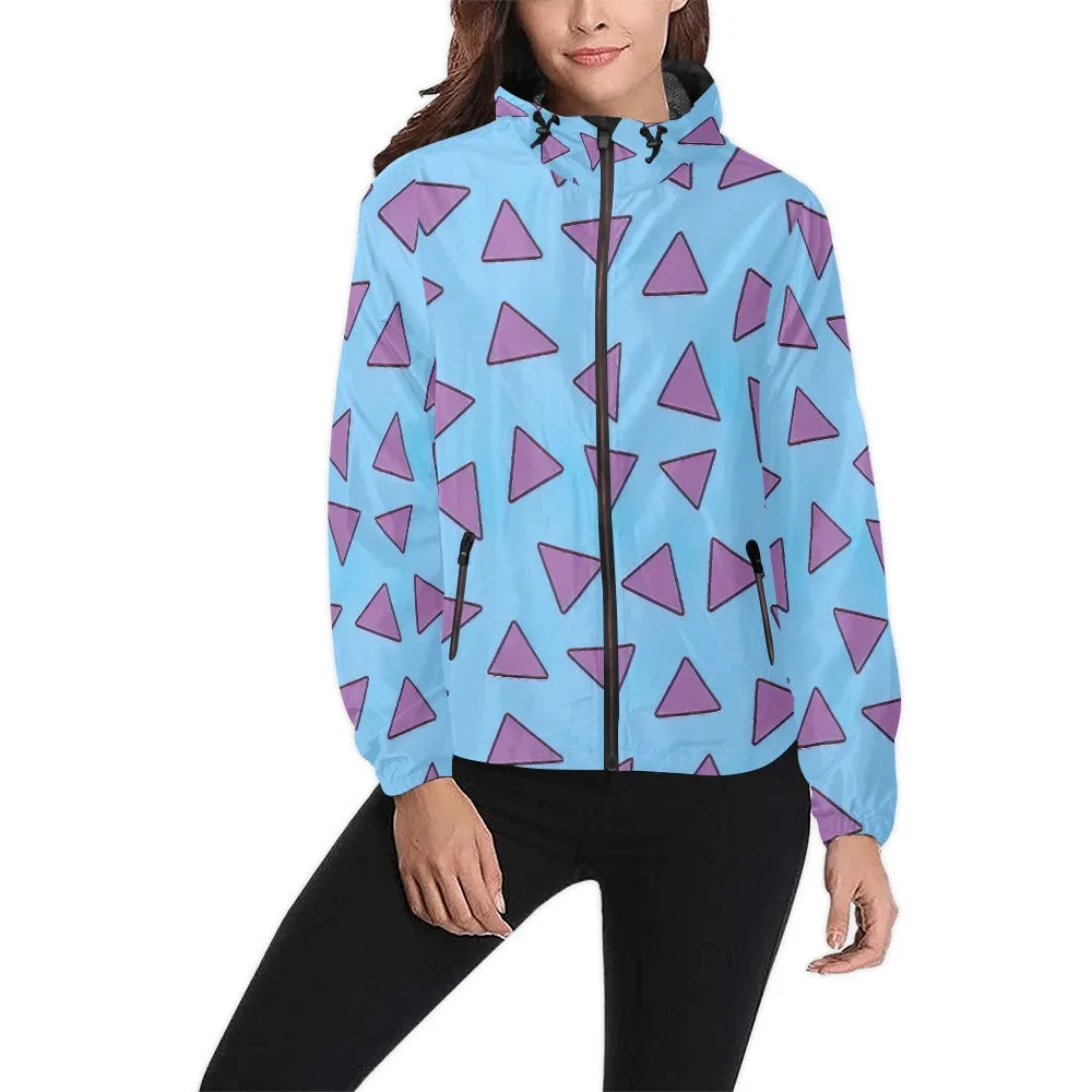 Rocko's Modern Life Print Unisex All Over Print  Hooded Windbreaker