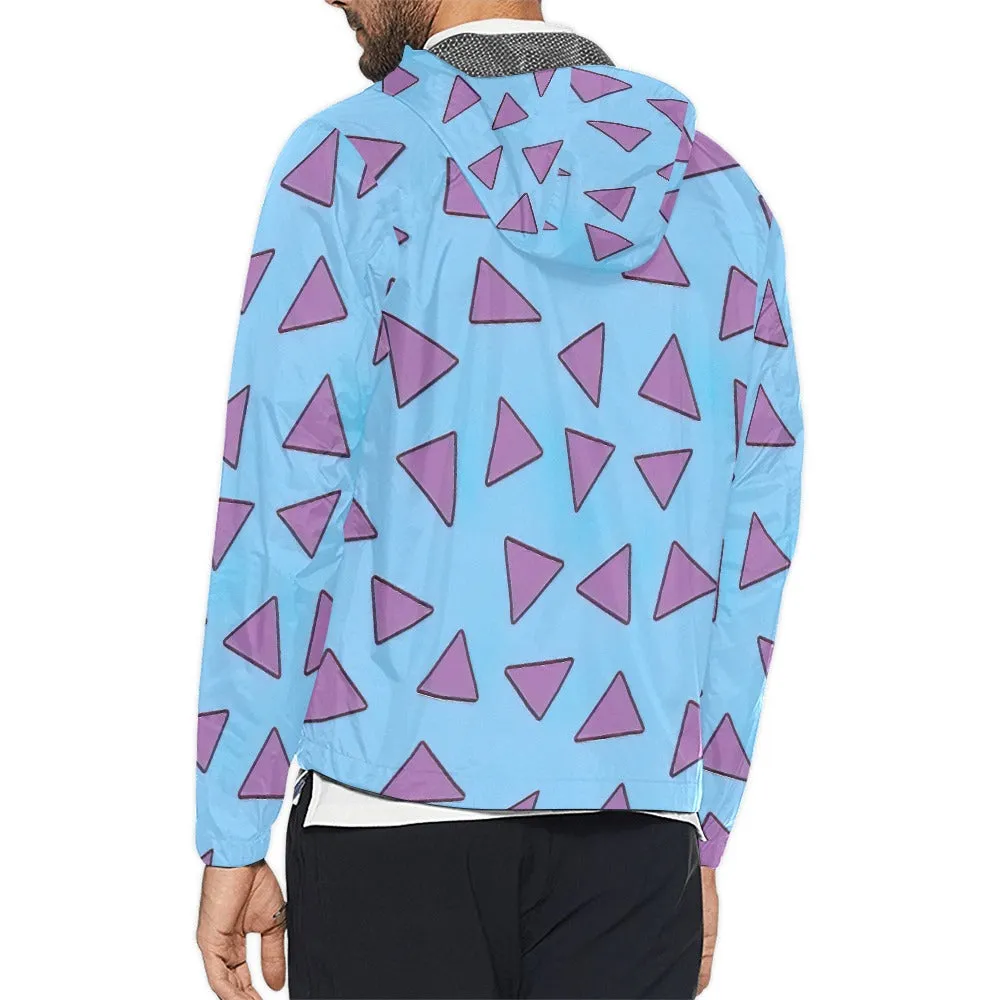 Rocko's Modern Life Print Unisex All Over Print  Hooded Windbreaker
