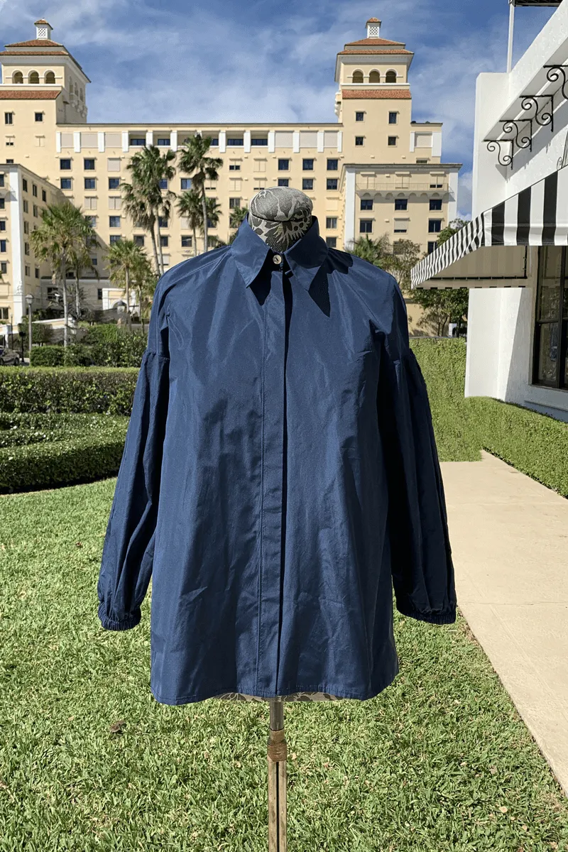 Romy Blouse in Navy