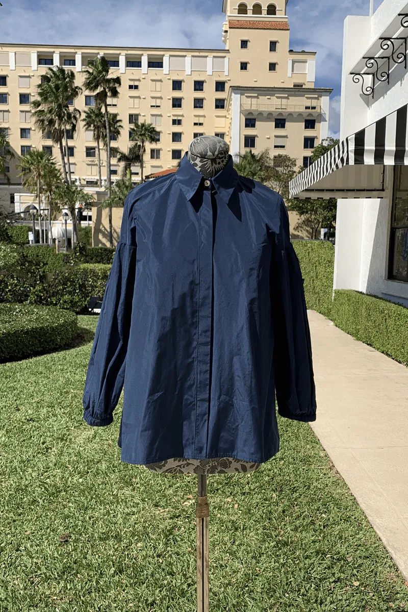 Romy Blouse in Navy