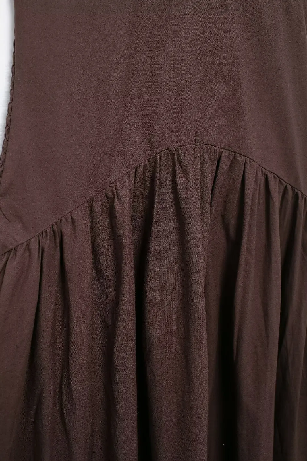 Rosette Shirred Halter Maxi Dress
