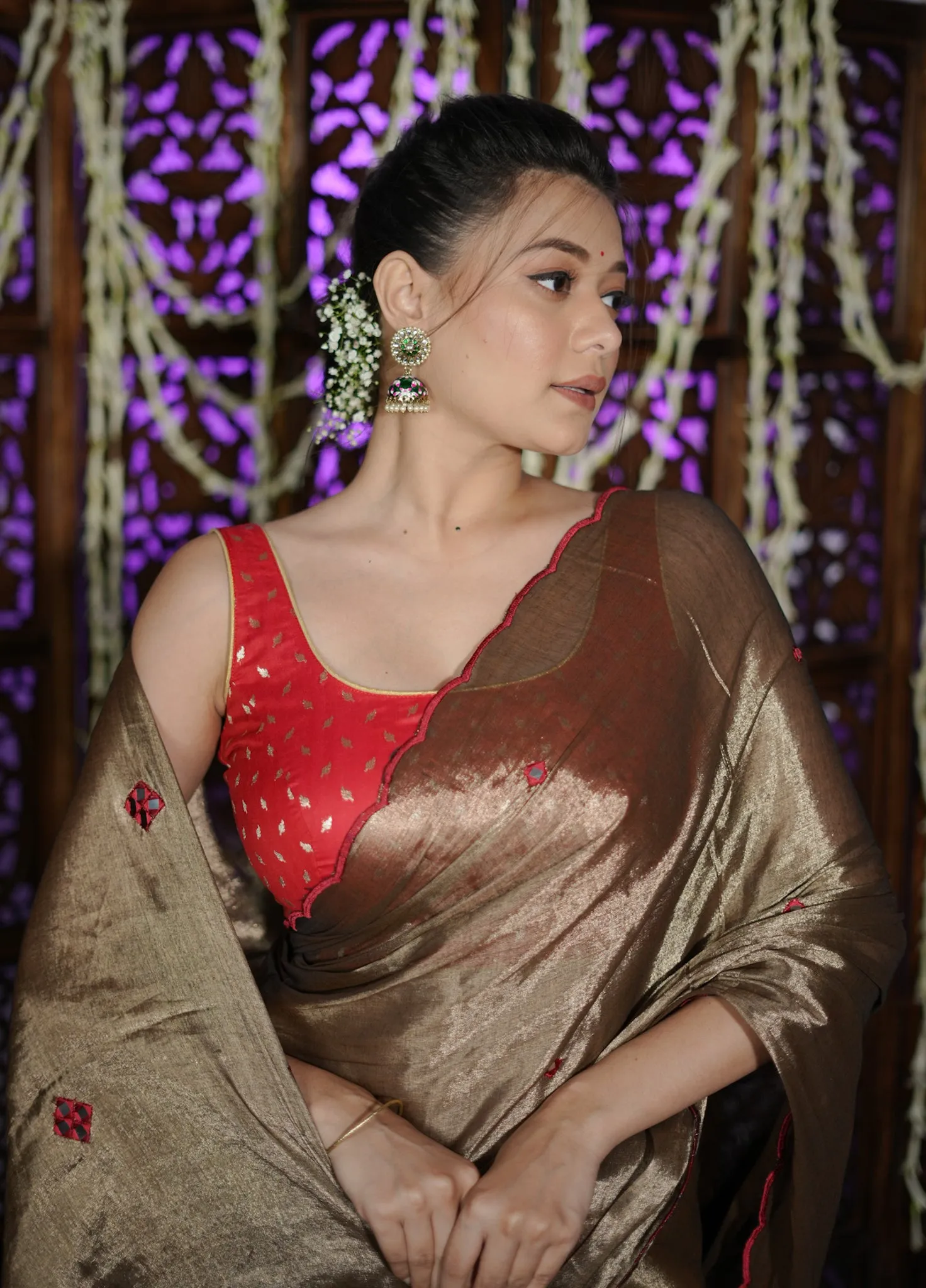 Rubi Brocade Blouse