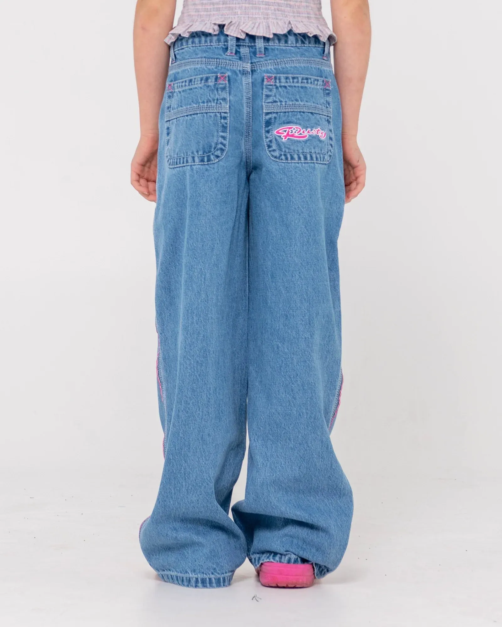 Rusty Flip Girls Low Rise Jean