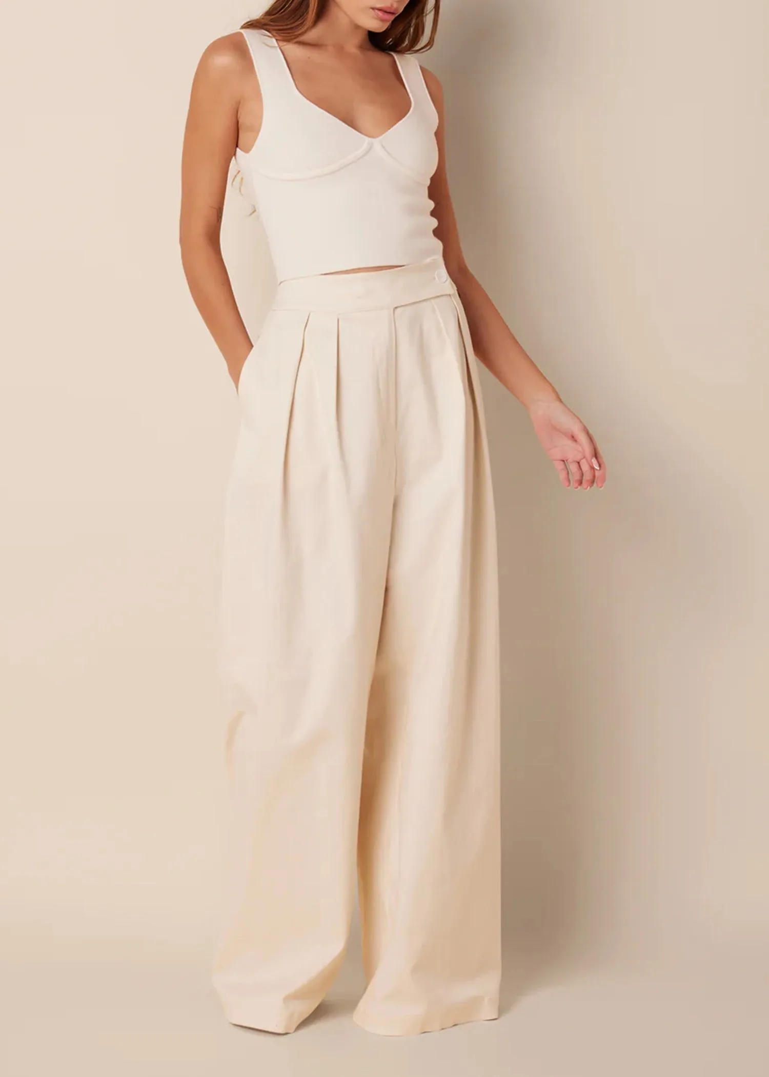 Sablyn Twill Pant
