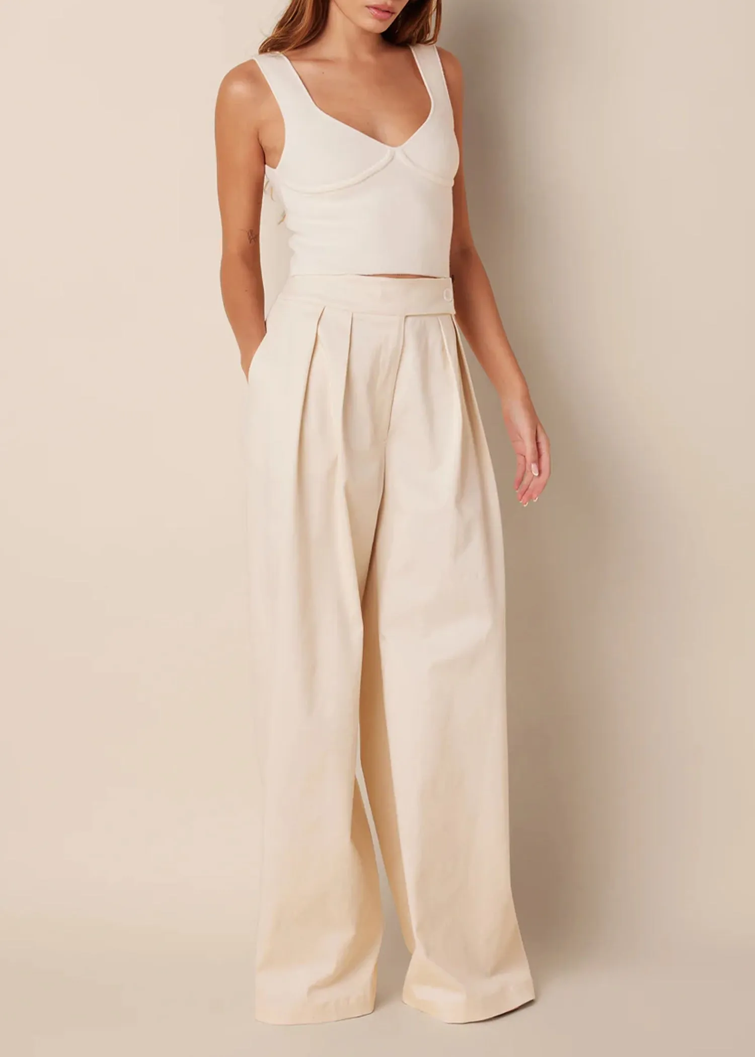 Sablyn Twill Pant
