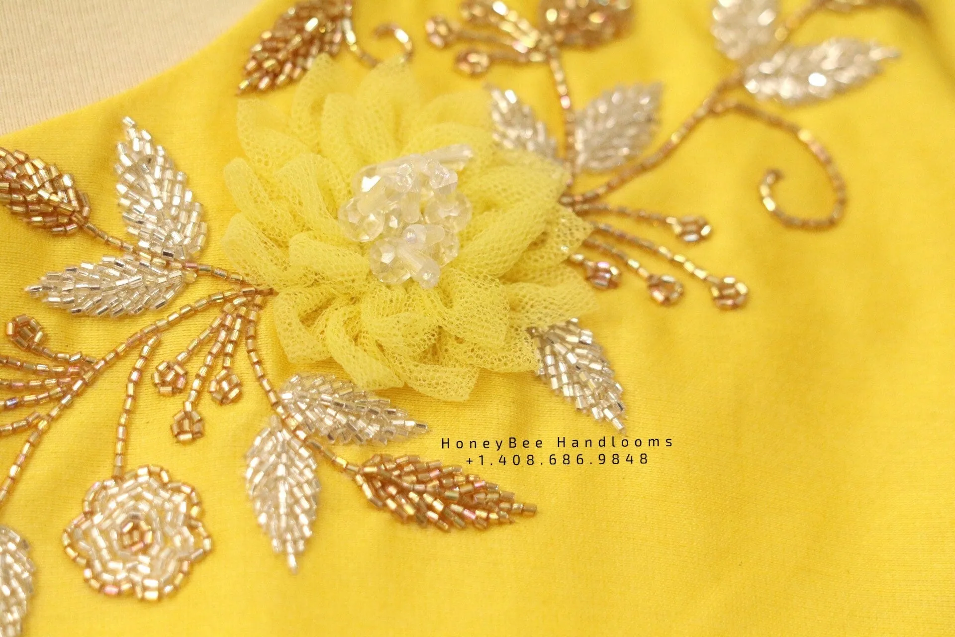 Saree blouse | bridal blouse | Saree stitched Blouse | floral work | Silk Blouse | Maggamwork blouse |Heavy work blouse|yellow saree blouse