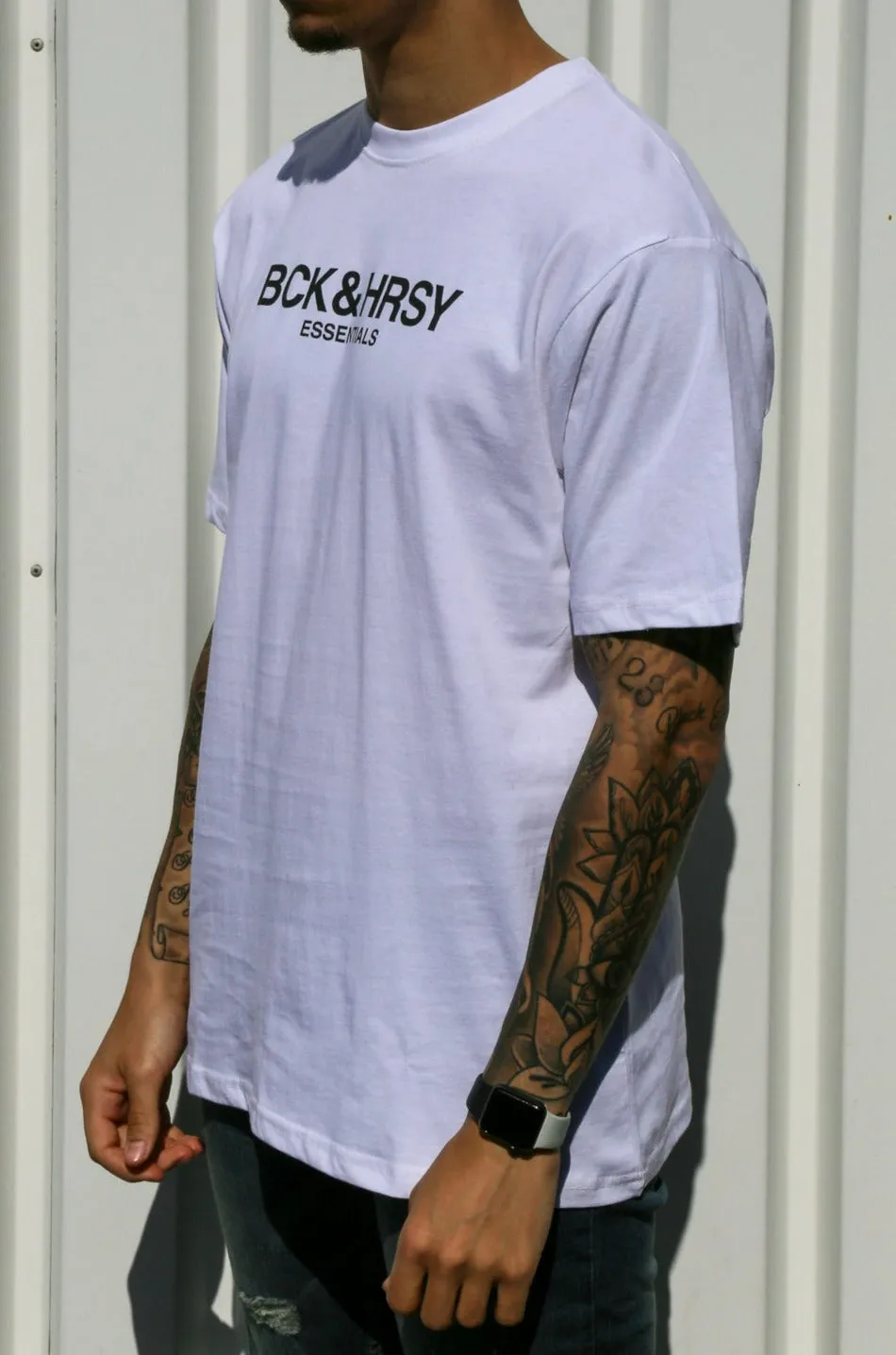 SAWYER T-Shirt - White/Black