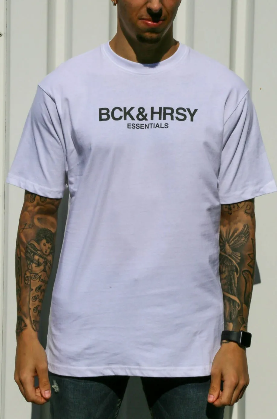 SAWYER T-Shirt - White/Black