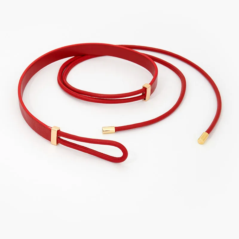 Sheep Skin Knotted Belt