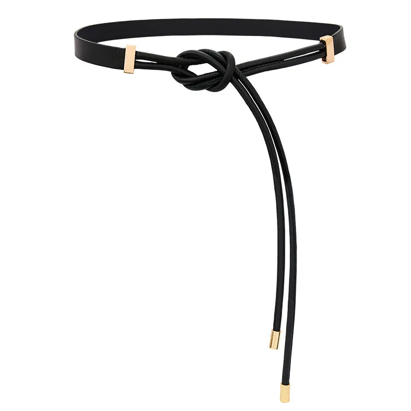 Sheep Skin Knotted Belt